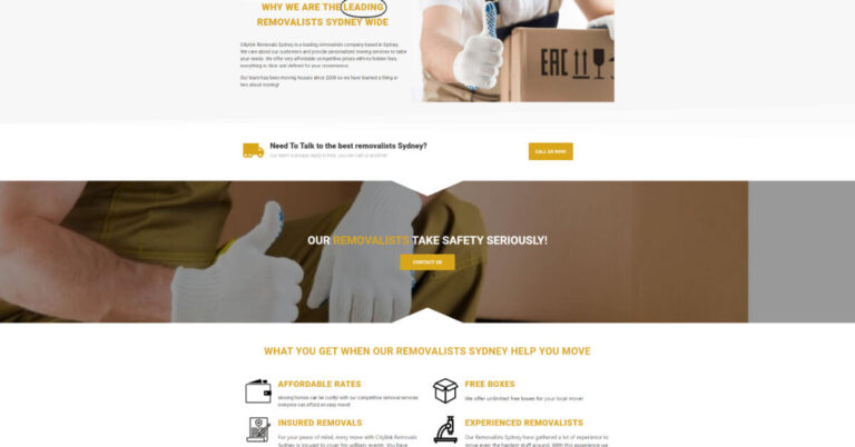 website project removalists
