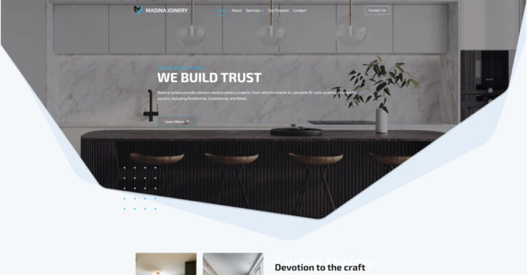 website project joinery